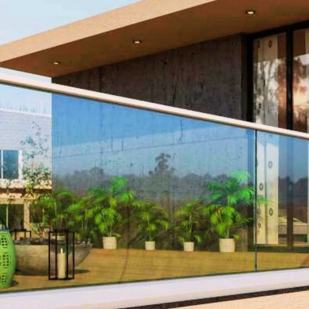 12mm Balcony Aluminium Glass Railing - Image 7