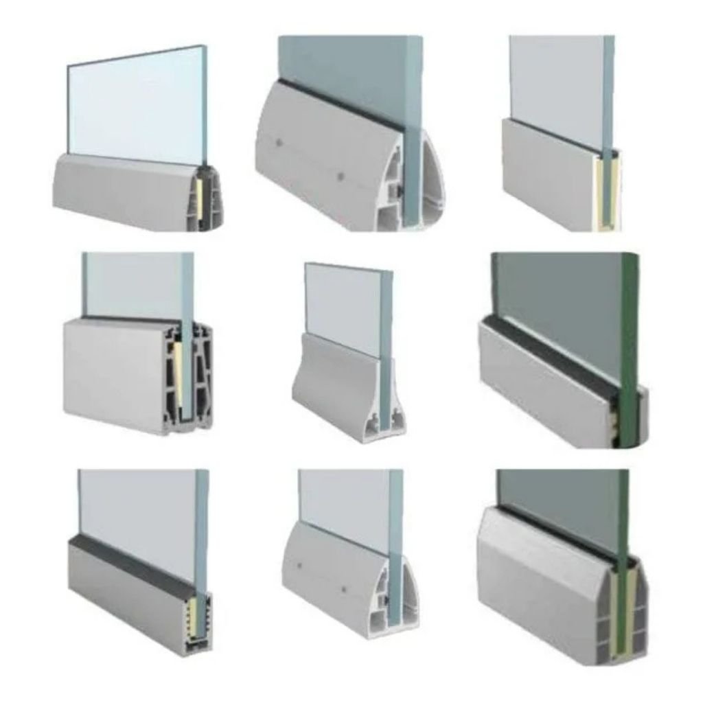 Aluminum Staircase Glass Railing - Image 4