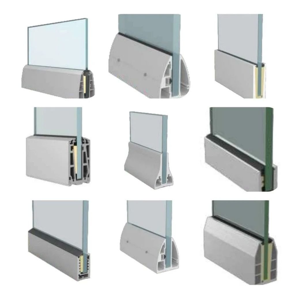 12mm Balcony Aluminium Glass Railing - Image 3